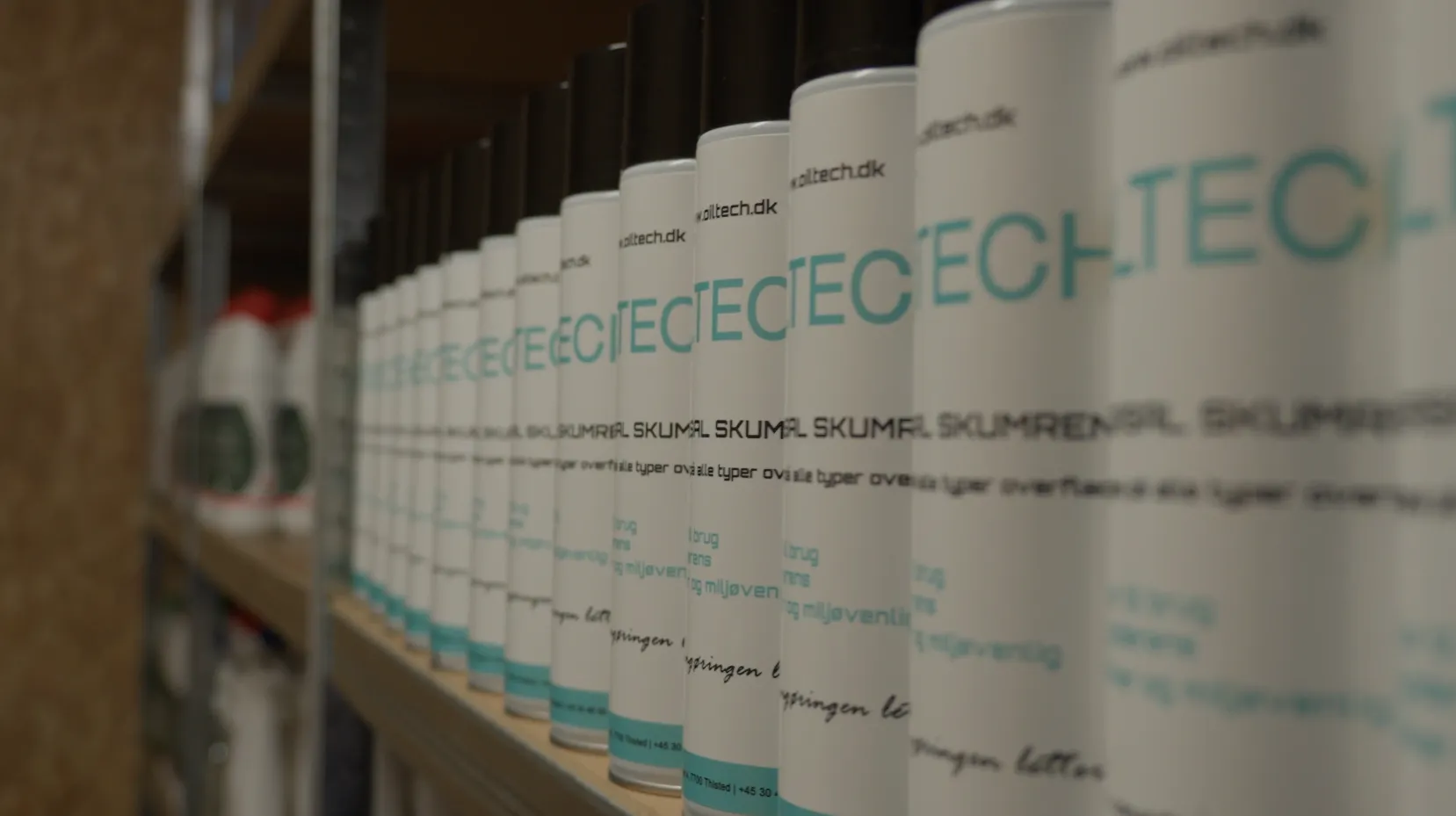 Oiltech lager og produkter